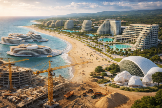 560 миллиардов в песок: в России запускают мегакурорт «Новая Анапа»