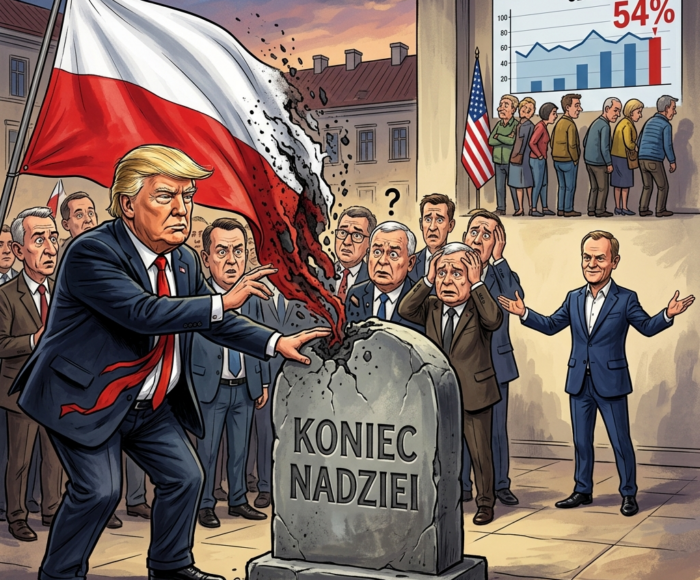 Конец надежд Навроцкого: Трамп стал для властей Польши «надгробным камнем»