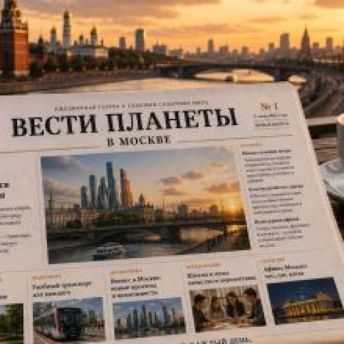 Флешмоб ко Дню флага России состоялся в Москве